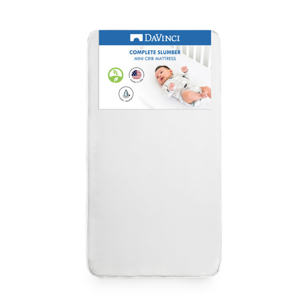 DaVinci Complete Slumber Waterproof Mini Crib Mattress & Reviews Wayfair